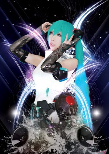 【COS】初音ミク 系列图------福利后方w