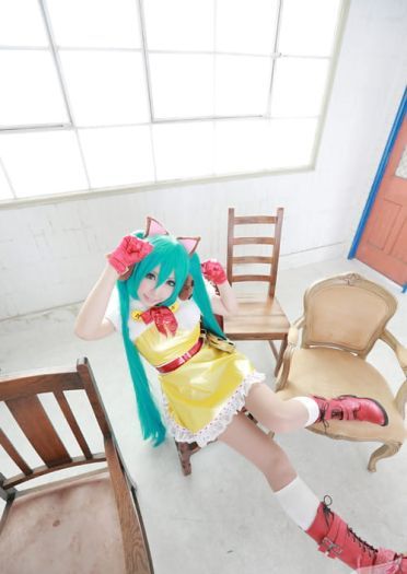 【COS】初音ミク 系列图------福利后方w