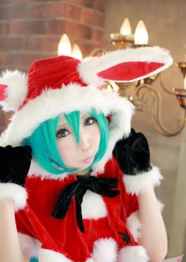 【COS】初音ミク 系列图------福利后方w