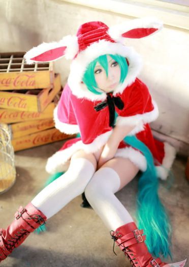 【COS】初音ミク 系列图------福利后方w