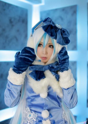 【COS】初音ミク 系列图------福利后方w