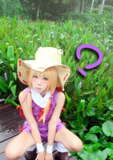 【COS】#幻想夏日祭# #洩矢诹访子#