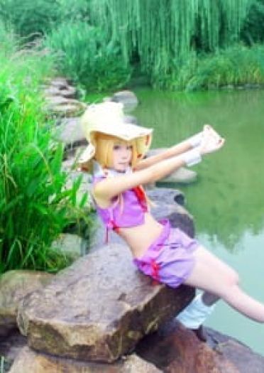 【COS】#幻想夏日祭# #洩矢诹访子#