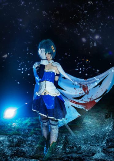 【COS】魔法少女小圆 美树沙耶加