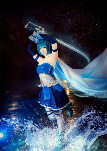 【COS】魔法少女小圆 美树沙耶加