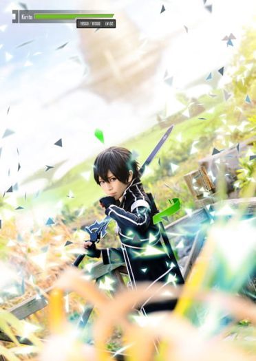 【COS】刀剑神域 SAO KIRITO/ASUNA