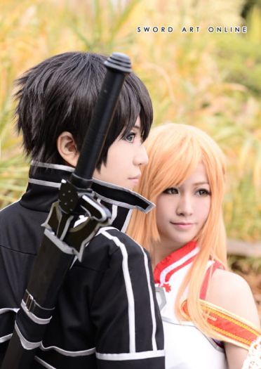 【COS】刀剑神域 SAO KIRITO/ASUNA