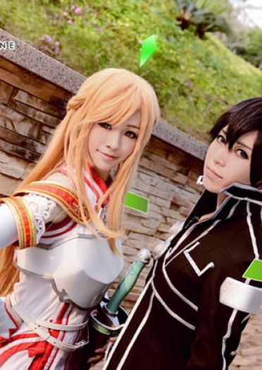 【COS】刀剑神域 SAO KIRITO/ASUNA