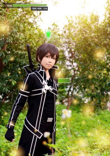 【COS】刀剑神域 SAO KIRITO/ASUNA