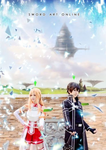 【COS】刀剑神域 SAO KIRITO/ASUNA