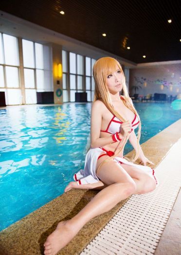 雪瞳 亚丝娜/明日奈泳装 刀剑神域