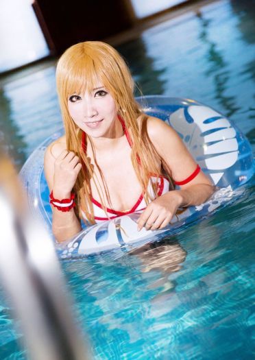 雪瞳 亚丝娜/明日奈泳装 刀剑神域