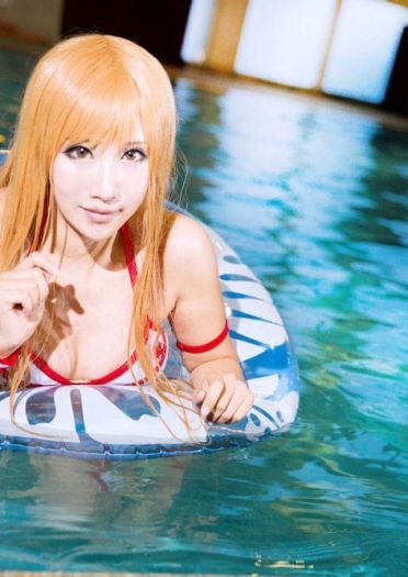 雪瞳 亚丝娜/明日奈泳装 刀剑神域