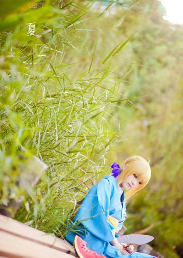 【COS】竹深树密虫鸣处，时有微凉不是风。[Sab