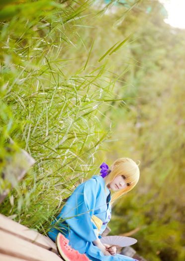 【COS】竹深树密虫鸣处，时有微凉不是风。[Sab