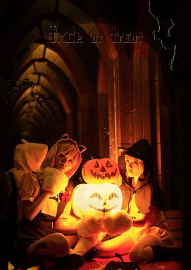 【COS】万圣节 镜音双子