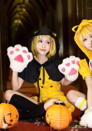 【COS】万圣节 镜音双子
