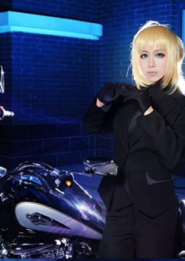 【COS】Fate/Zero ======saber机车ver,========