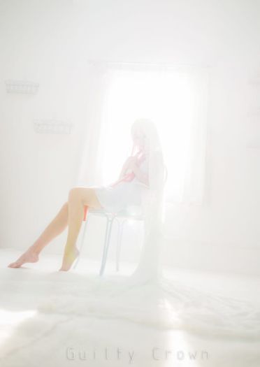 【COS】=罪恶王冠Guilty Crown=楪祈 白裙ver.