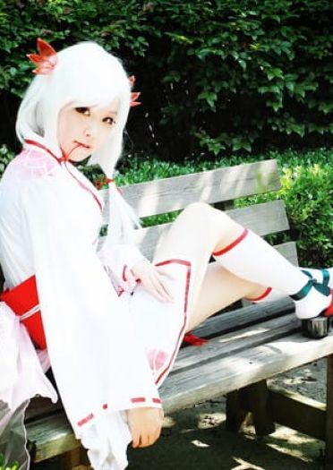 【授权COS】金鱼草拟人