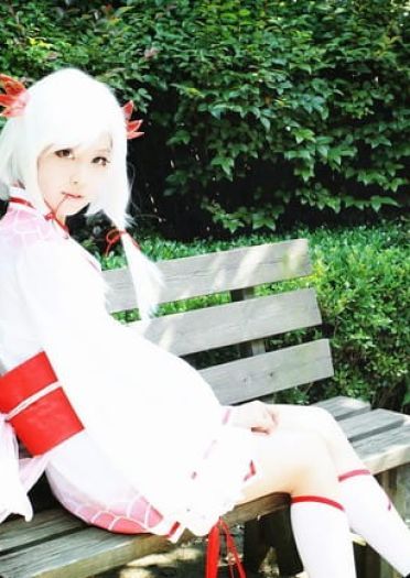 【授权COS】金鱼草拟人