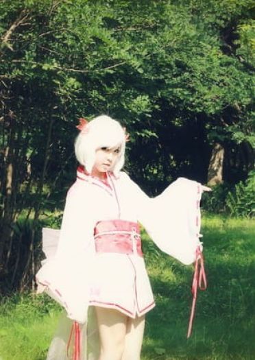 【授权COS】金鱼草拟人