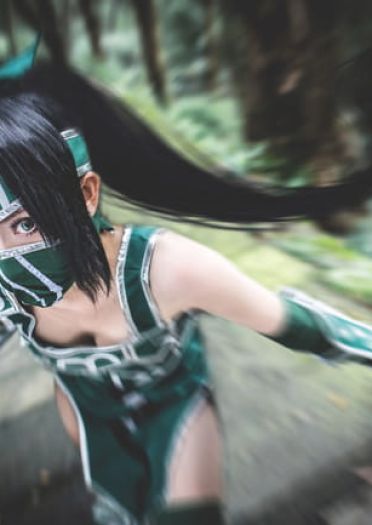 【授权COS】【英雄联盟】===暗影之拳 阿卡丽===哥