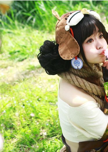 【授权cos】剑网情缘三--超可爱丐萝cos