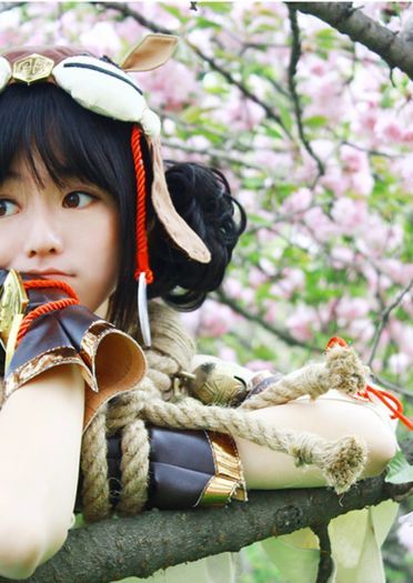 【授权cos】剑网情缘三--超可爱丐萝cos