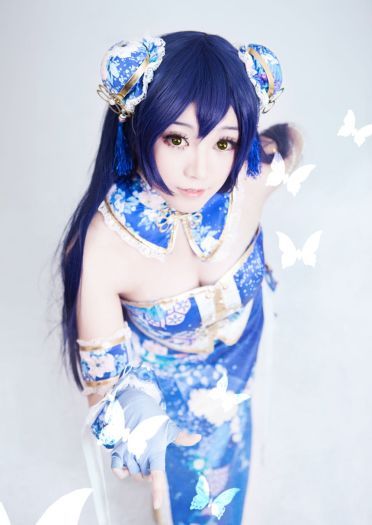 【授权COS】lovelive！园田海未-吾愿执君之手