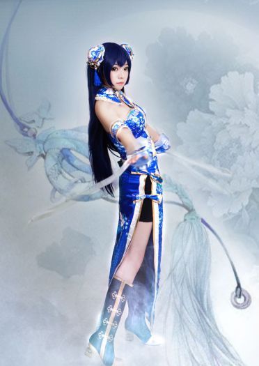 【授权COS】lovelive！园田海未-吾愿执君之手