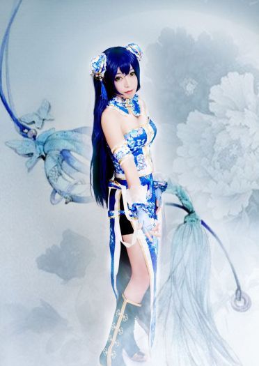 【授权COS】lovelive！园田海未-吾愿执君之手