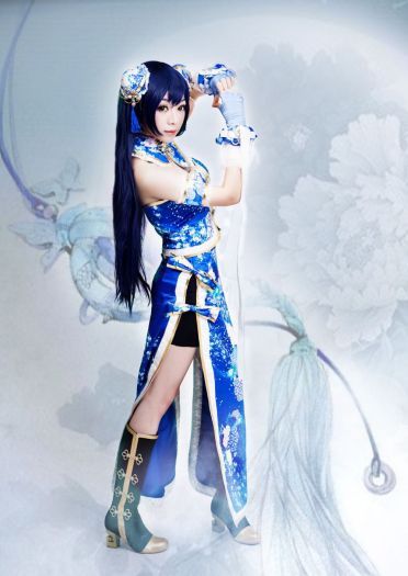 【授权COS】lovelive！园田海未-吾愿执君之手