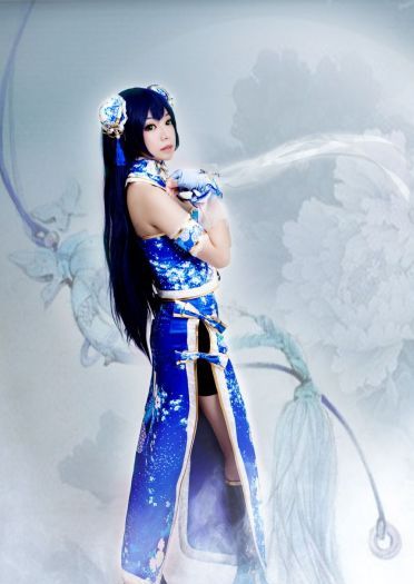 【授权COS】lovelive！园田海未-吾愿执君之手