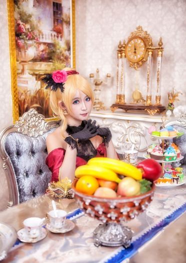 【授权COS】lovelive！绚濑绘里cos—小姐可否与我共