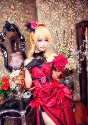 【授权COS】lovelive！绚濑绘里cos—小姐可否与我共