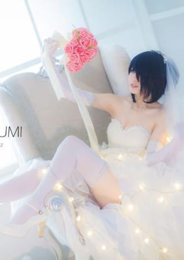 【授权COS】时崎狂三 婚纱ver.