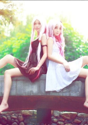 【授权cos】罪恶王冠 楪祈&真名