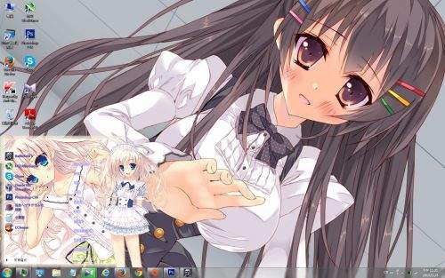 ちいさな彼女の小夜曲 win7主题