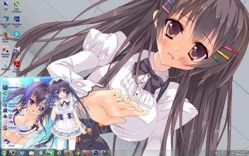 ちいさな彼女の小夜曲 win7主题