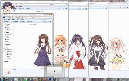 ちいさな彼女の小夜曲 win7主题