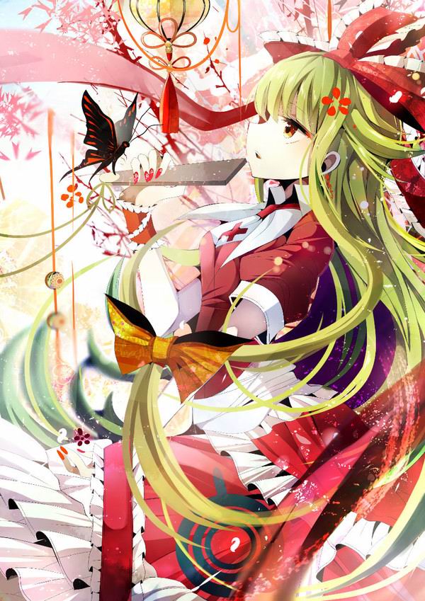 华美礼服 手机壁纸 东方project