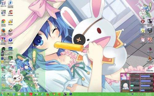 四糸乃 win7主题 约会大作战