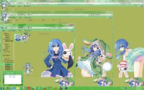 四糸乃 win7主题 约会大作战