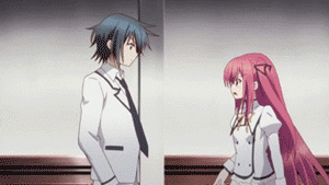 【QQ表情】七月新番精灵使的剑舞01~03话动态表情