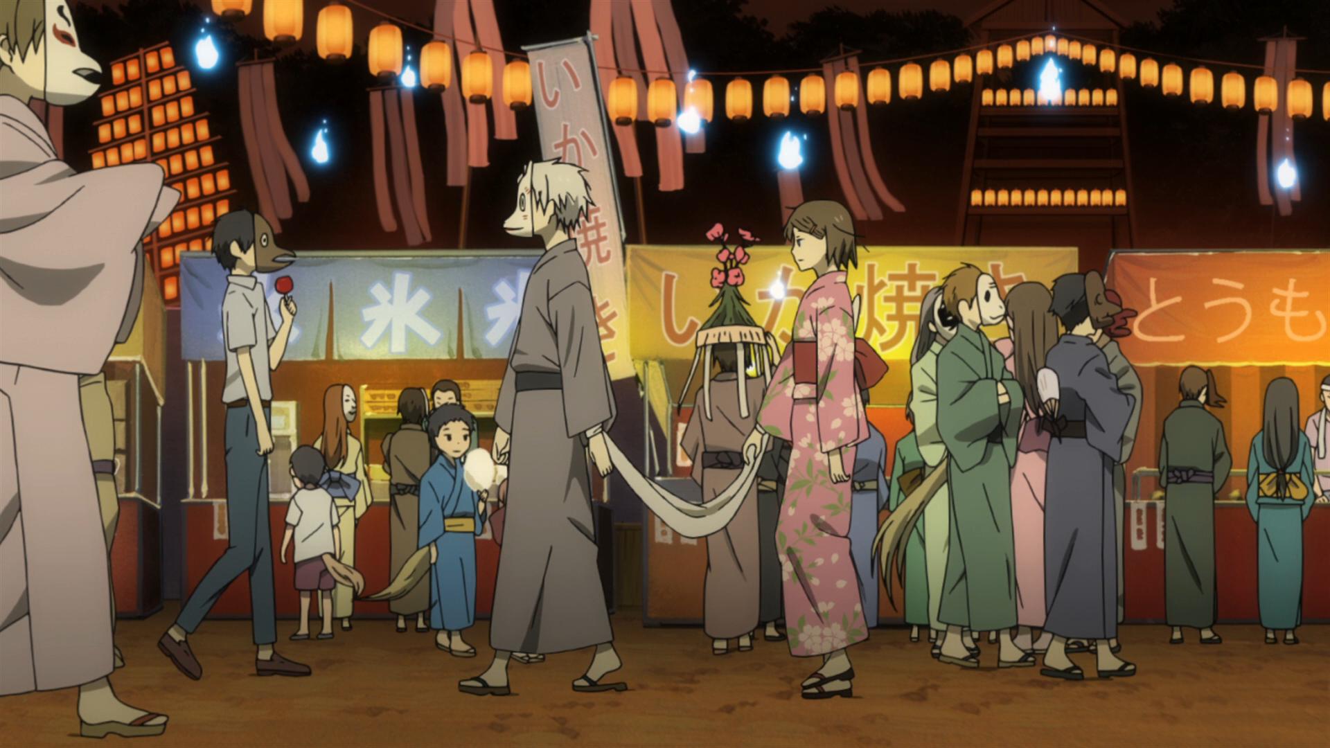 萤火之森 桌面壁纸 触不到的恋人