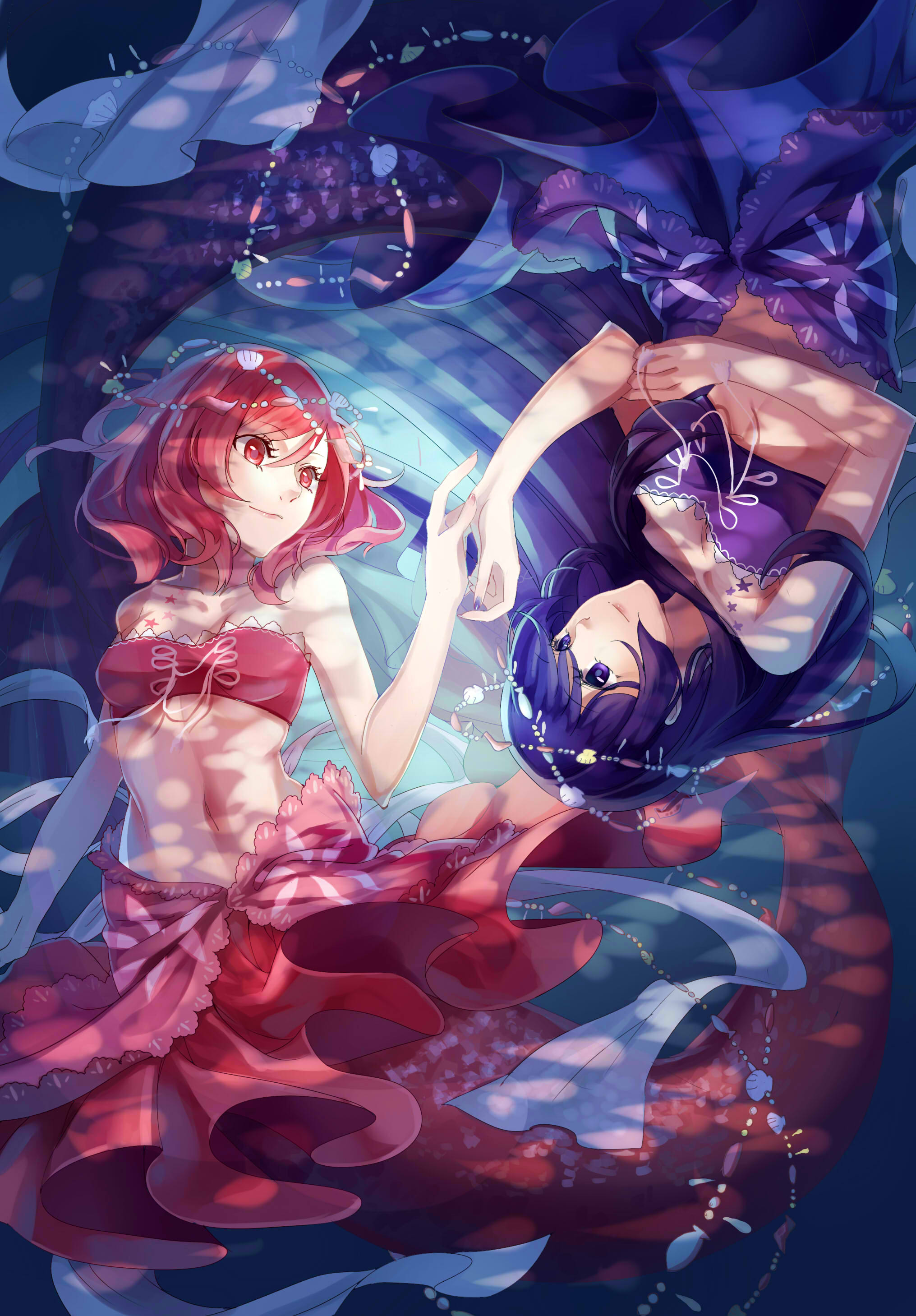 动漫少女美人鱼特辑 精美手机壁纸