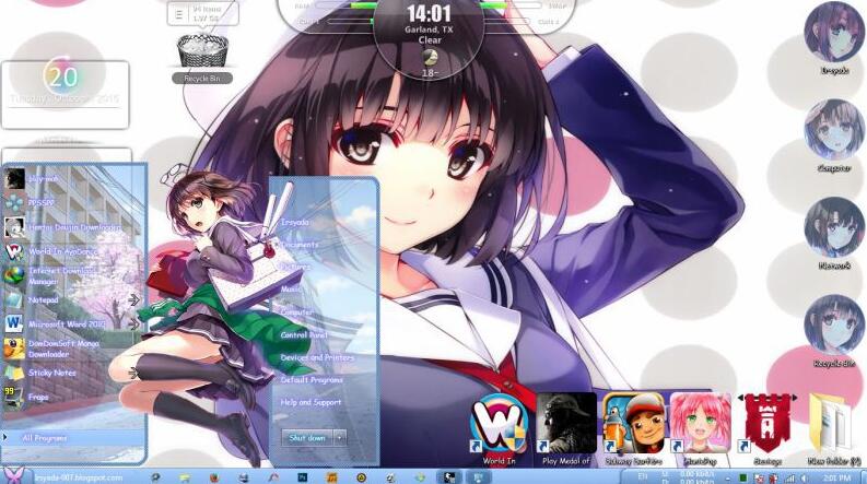 【win7主题】路人女主的养成方法--加藤惠