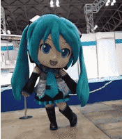 大型人偶初音未来 各种各样神表情包