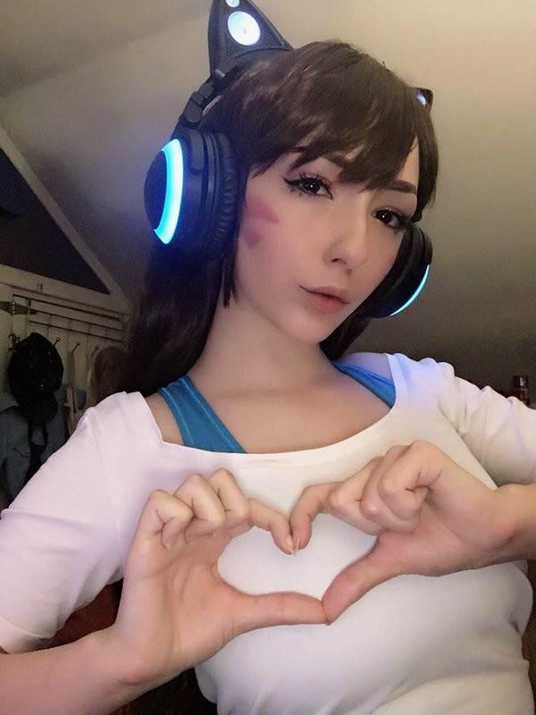 Eclair Marie 美女玩家cos守望先锋走红